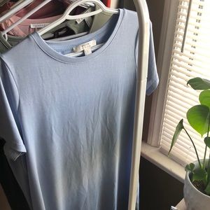 Periwinkle Tshirt Dress